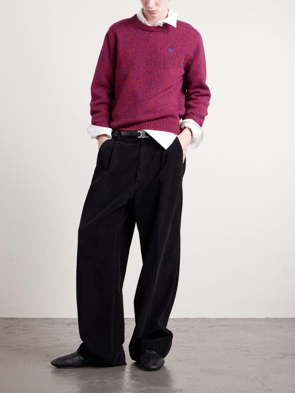 Straight-Leg Cotton-Corduroy Trousers - OU