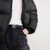 Logo-Appliquéd Down Jacket - CU
