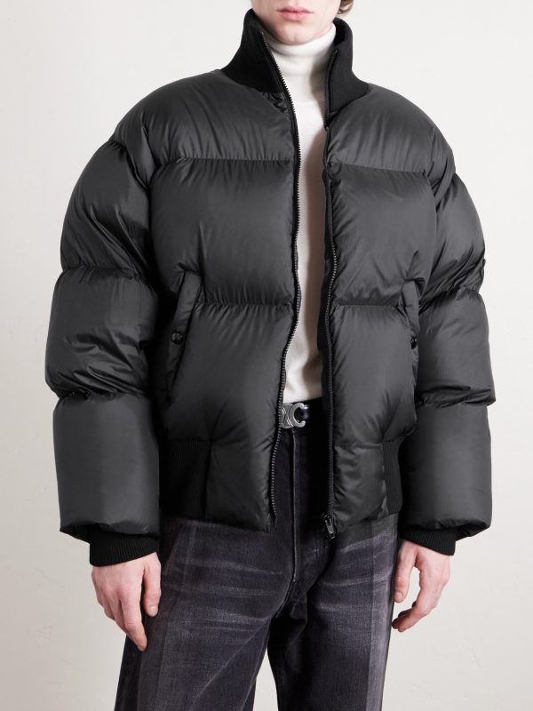 Logo-Appliquéd Down Jacket - FR