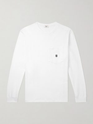 Logo-Embroidered Cotton-Jersey T-Shirt Logo-Embroidered Cotton-Jersey T-Shirt