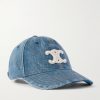 Logo-Appliquéd Denim Baseball Cap