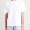 Logo-Embroidered Cotton-Jersey T-Shirt - FR Logo-Embroidered Cotton-Jersey T-Shirt - FR