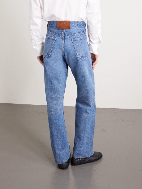 Boyfriend Straight-Leg Jeans - BK
