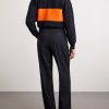 Striped Wool Polo Sweater - BK