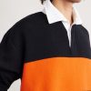 Striped Wool Polo Sweater - CU