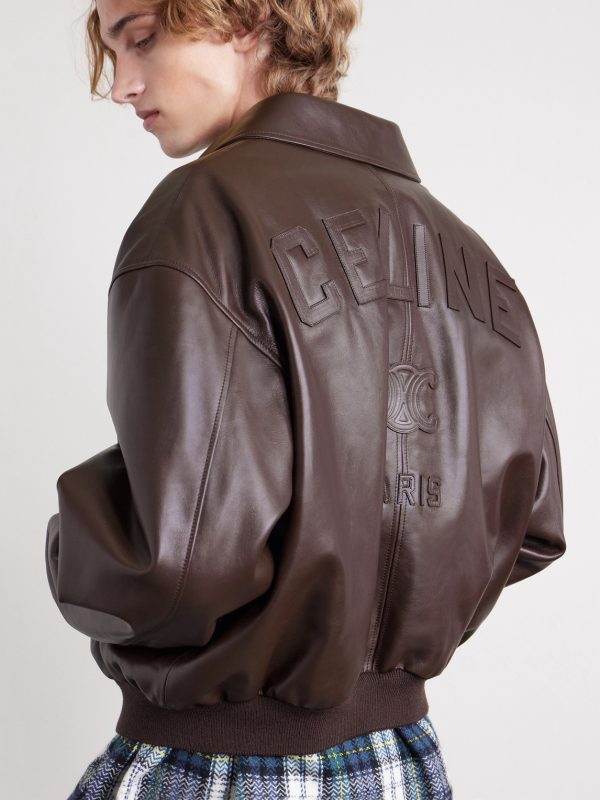Leather Blouson Jacket - CU