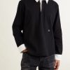 Logo-Embroidered Cotton-Blend Jersey Polo Shirt - FR