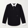 Logo-Embroidered Cotton-Blend Jersey Polo Shirt
