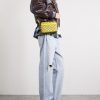 Small Triomphe Printed Leather-Trimmed Canvas Messenger Bag - OU Small Triomphe Printed Leather-Trimmed Canvas Messenger Bag - OU