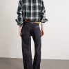 Checked Cashmere Overshirt - BK