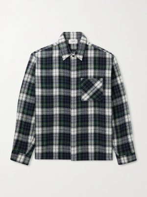 Checked Cashmere Overshirt Checked Cashmere Overshirt