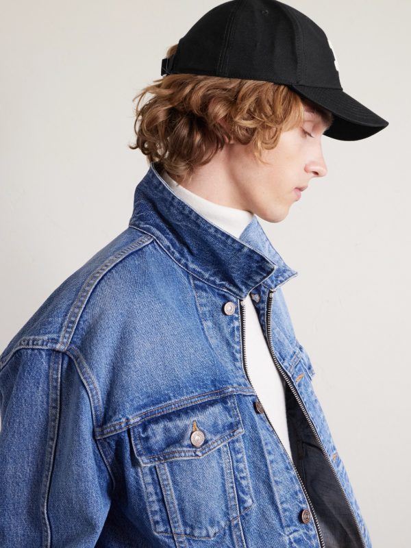 Logo-Appliquéd Wool-Twill Baseball Cap - E1 Logo-Appliquéd Wool-Twill Baseball Cap - E1