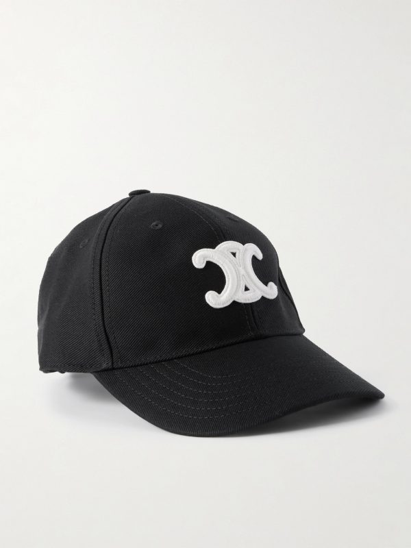 Logo-Appliquéd Wool-Twill Baseball Cap Logo-Appliquéd Wool-Twill Baseball Cap