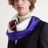 Printed Silk Scarf - CU