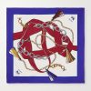 Printed Silk Scarf - E1