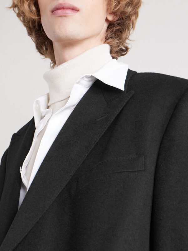 Double-Breasted Wool Coat - CU Double-Breasted Wool Coat - CU