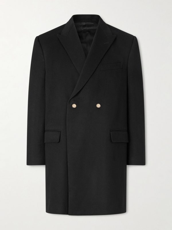 Double-Breasted Wool Coat Double-Breasted Wool Coat