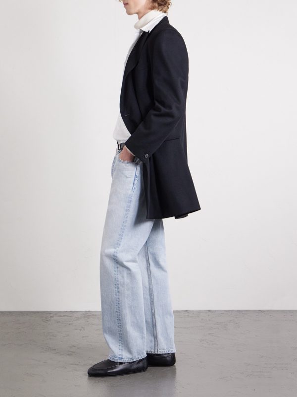 Double-Breasted Wool Coat - OU Double-Breasted Wool Coat - OU