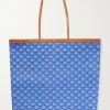 Triomphe Large Leather-Trimmed Logo-Print Coated-Canvas Tote Bag Triomphe Large Leather-Trimmed Logo-Print Coated-Canvas Tote Bag