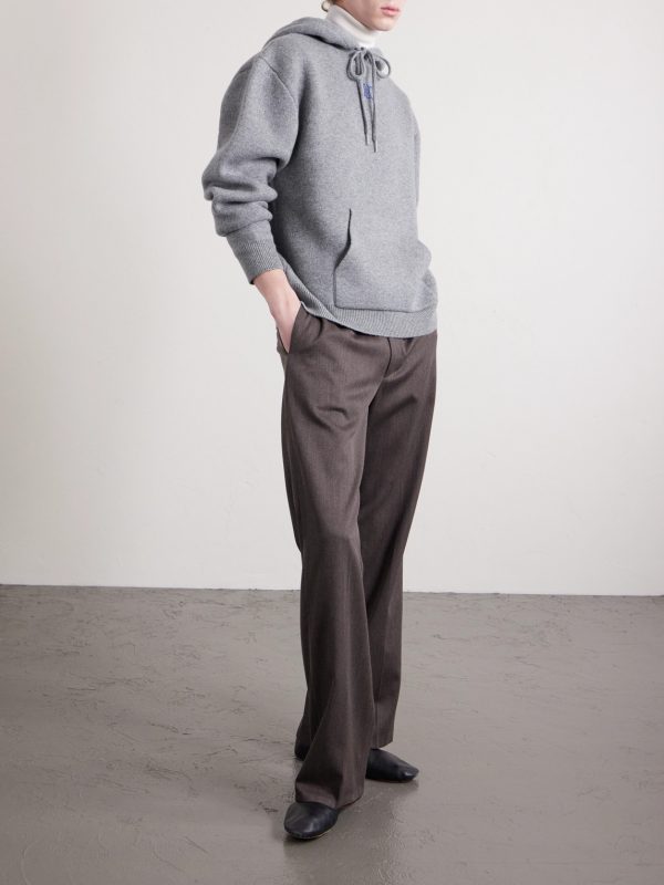 Cashmere-Blend Hoodie - OU Cashmere-Blend Hoodie - OU