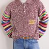 Logo-Intarsia Striped Cotton and Alpaca-Blend Polo Sweater - CU