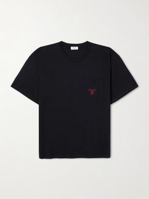 Logo-Embroidered Cotton-Jersey T-Shirt Logo-Embroidered Cotton-Jersey T-Shirt