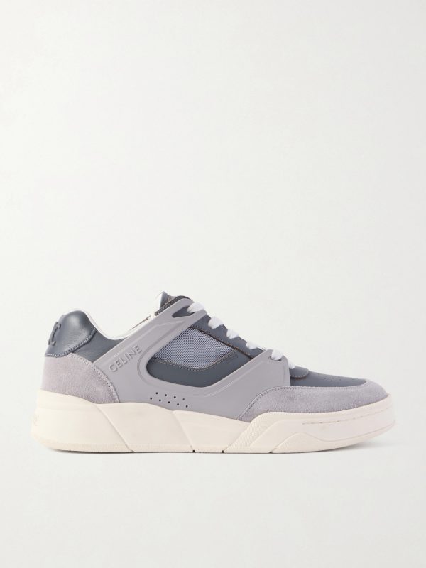 CT-09 Rubber-Trimmed Suede, Leather and Mesh Sneakers CT-09 Rubber-Trimmed Suede, Leather and Mesh Sneakers