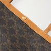 Triomphe Large Leather-Trimmed Logo-Print Coated-Canvas Tote Bag - E1 Triomphe Large Leather-Trimmed Logo-Print Coated-Canvas Tote Bag - E1