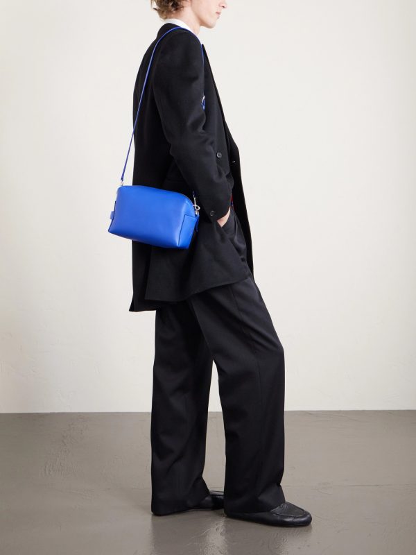 Leather Messenger Bag - OU Leather Messenger Bag - OU