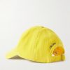 Vivienne Logo-Embroidered Cotton-Corduroy Baseball Cap - BK Vivienne Logo-Embroidered Cotton-Corduroy Baseball Cap - BK