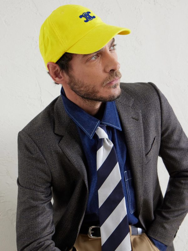 Vivienne Logo-Embroidered Cotton-Corduroy Baseball Cap - FR Vivienne Logo-Embroidered Cotton-Corduroy Baseball Cap - FR