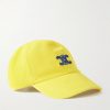 Vivienne Logo-Embroidered Cotton-Corduroy Baseball Cap Vivienne Logo-Embroidered Cotton-Corduroy Baseball Cap
