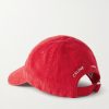 Vivienne Logo-Embroidered Cotton-Corduroy Baseball Cap - BK Vivienne Logo-Embroidered Cotton-Corduroy Baseball Cap - BK