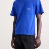 Logo-Embroidered Cotton-Jersey T-Shirt - FR Logo-Embroidered Cotton-Jersey T-Shirt - FR