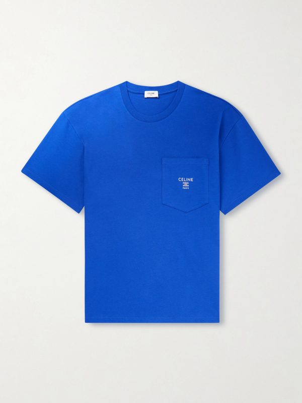 Logo-Embroidered Cotton-Jersey T-Shirt Logo-Embroidered Cotton-Jersey T-Shirt