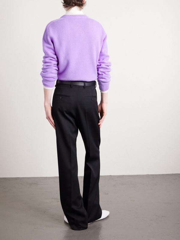 Wool and Cashmere-Blend Sweater - BK Wool and Cashmere-Blend Sweater - BK
