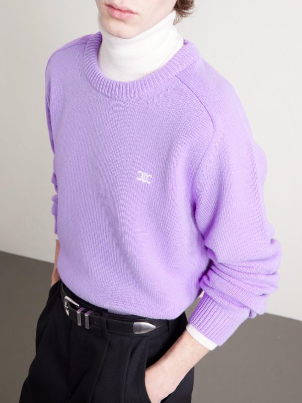 Wool and Cashmere-Blend Sweater - CU Wool and Cashmere-Blend Sweater - CU
