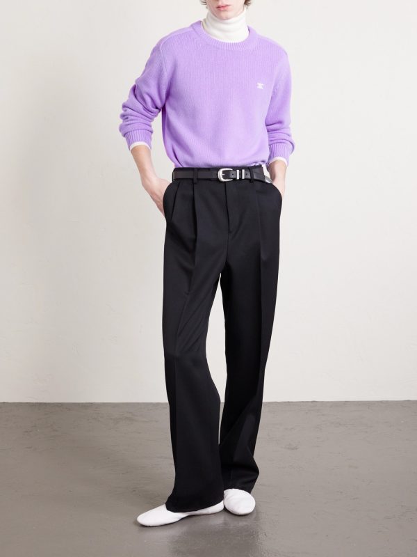 Wool and Cashmere-Blend Sweater - OU Wool and Cashmere-Blend Sweater - OU