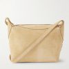 Harry Suede Messenger Bag