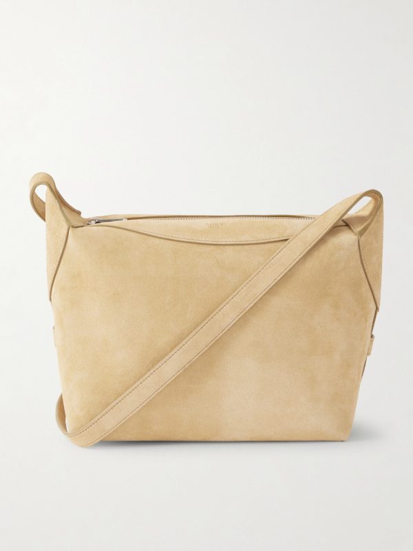 Harry Suede Messenger Bag