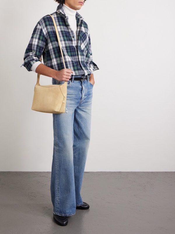 Harry Suede Messenger Bag - OU