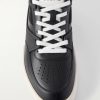 Leather and Mesh Sneakers - CU Leather and Mesh Sneakers - CU