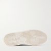 Leather and Mesh Sneakers - E1 Leather and Mesh Sneakers - E1