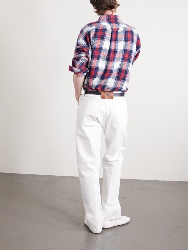 Checked Cashmere Overshirt - BK