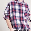 Checked Cashmere Overshirt - CU