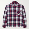 Checked Cashmere Overshirt