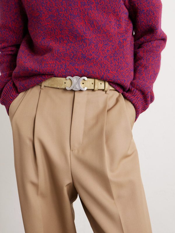 3cm Suede Belt - OU