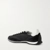 Triomph Nylon and Suede Sneakers - BK Triomph Nylon and Suede Sneakers - BK