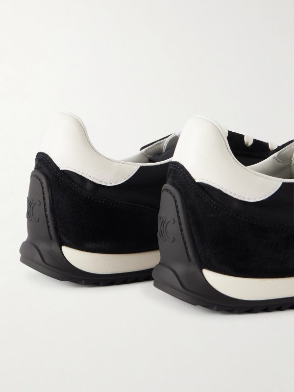 Triomph Nylon and Suede Sneakers - CU Triomph Nylon and Suede Sneakers - CU