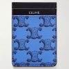 Triomphe Printed Leather and Canvas Cardholder